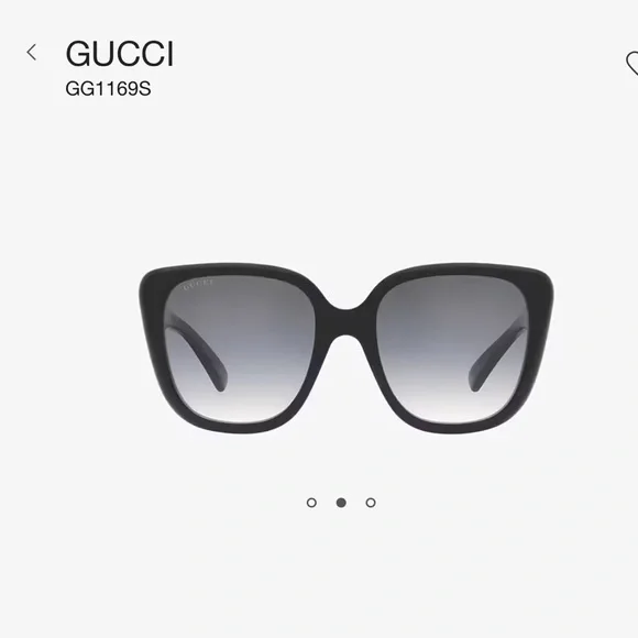 Gucci Womens Butterfly 54mm Sunglasses - Picture 3 of 7